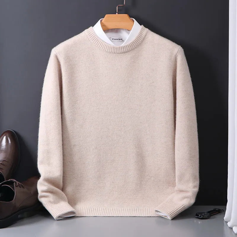 Herren Pullover Klassisch Weicher Strickpullover Hautfreundlich 3
