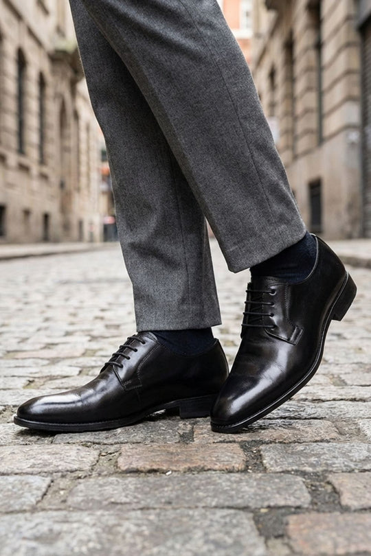 Herren Schnürschuhe Elegante Business Schuhe Klassisch 4