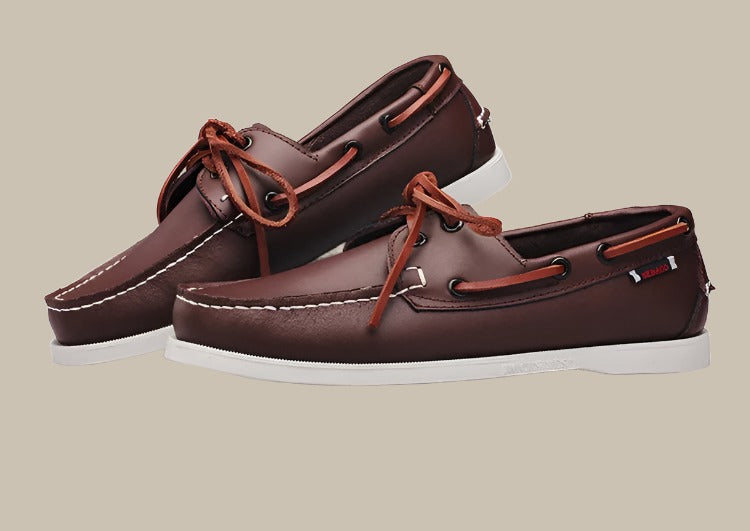 Herren Schuhe Loafer Schnürung stilvolles Design mit Ergo-Innensohle
