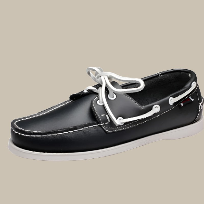 Herren Schuhe Loafer Schnürung stilvolles Design mit Ergo-Innensohle