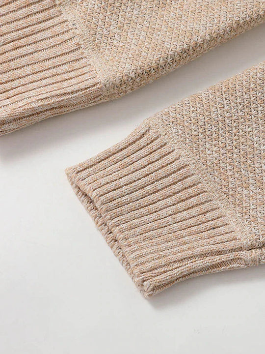 Cardigan Herren Zip-up | Warme Strickjacke mit Reißverschluss 5