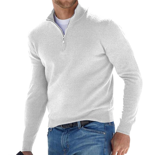 Herren Strickpullover | Half-Zip Komfort & Stil 4