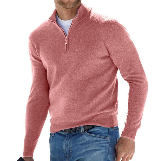 Herren Strickpullover | Half-Zip Komfort & Stil 6
