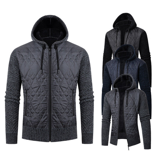 Kapuzenjacke Herren | Wattiert & Warm 1