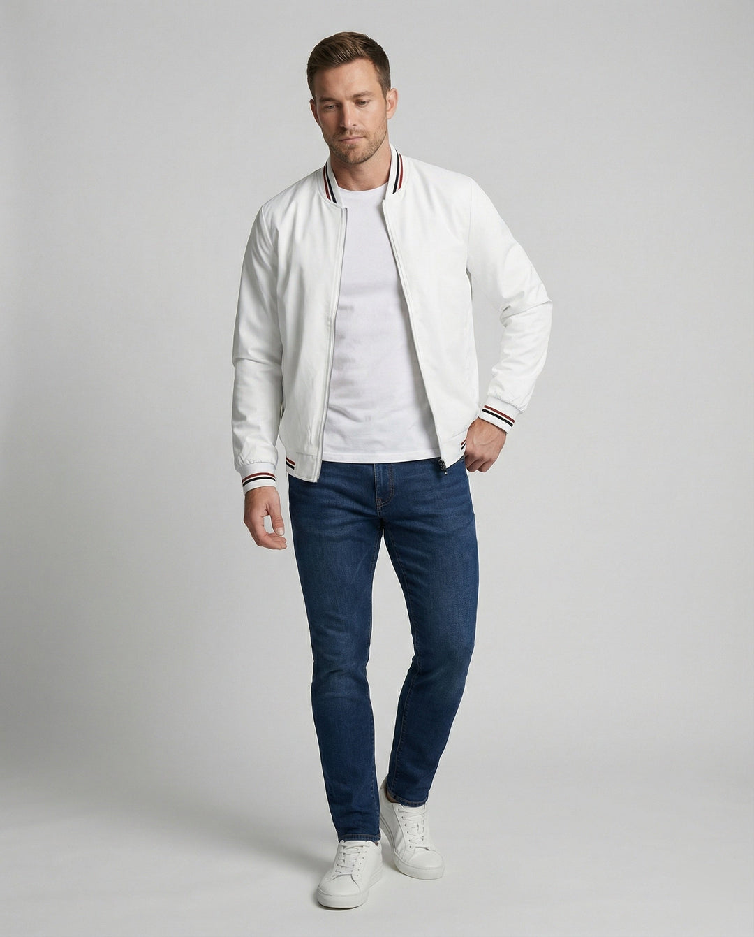 Herren Übergangsjacke Wasserabweisend | Lässige Jacke 0