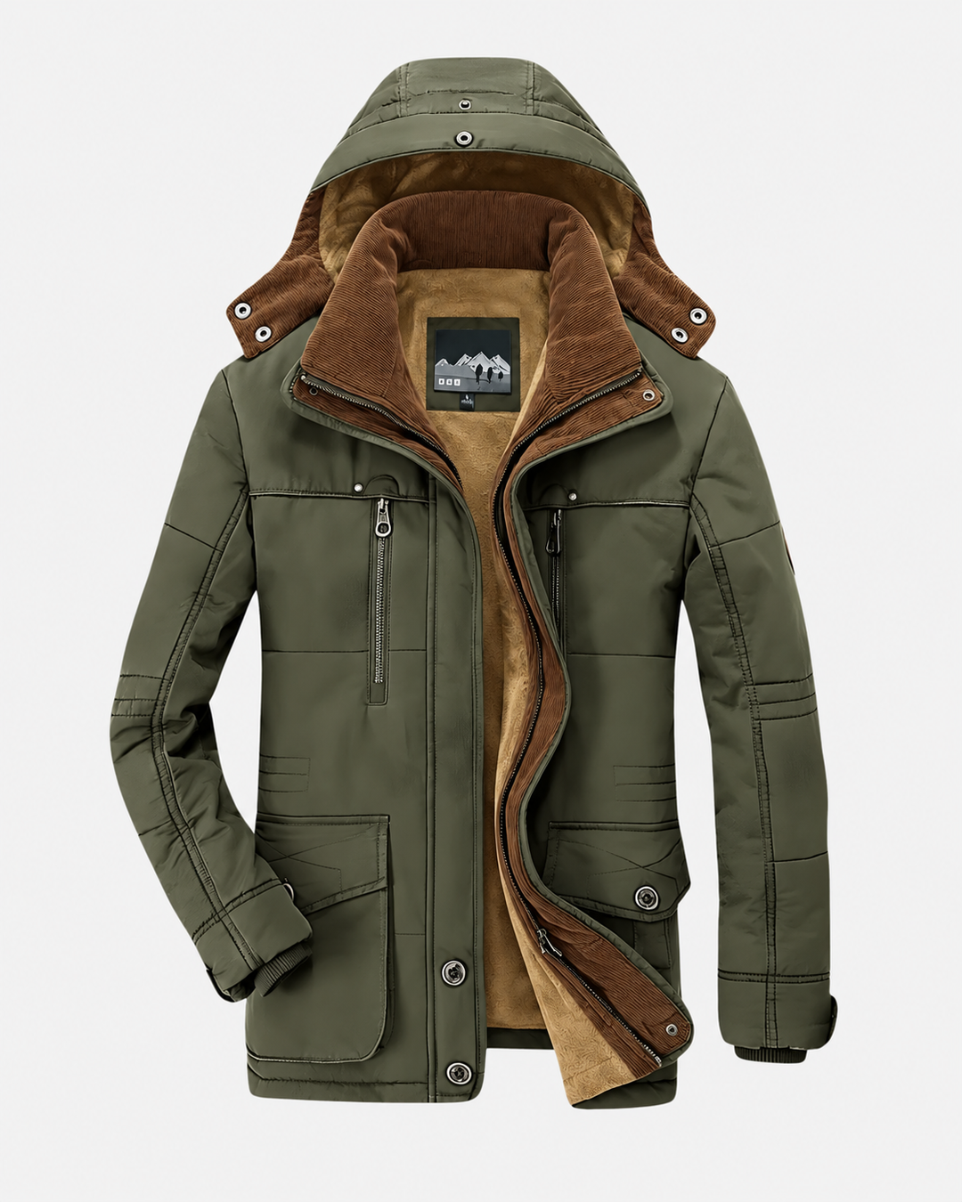Herren Winterjacke leicht winddicht atmungsaktiv mit AirFlow System 5