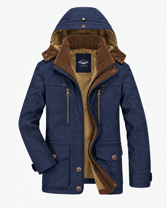 Herren Winterjacke leicht winddicht atmungsaktiv mit AirFlow System 1