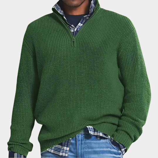 Reißverschluss-Pullover Herren | Komfort & Zeitloser Stil 2