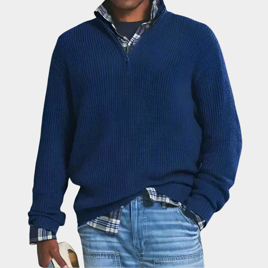 Reißverschluss-Pullover Herren | Komfort & Zeitloser Stil 1