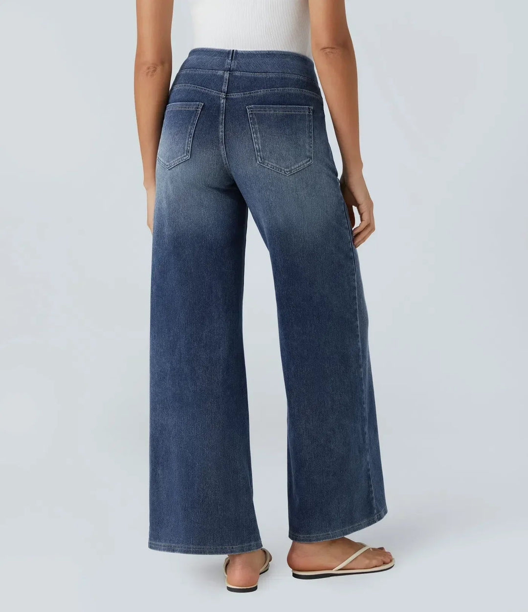 Tessa – Comfortabele jeans - broek met hoge taille en stretch 5