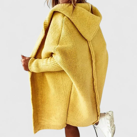 Oversized Gebreide Cardigan Dames Met Capuchon | Cosy 3