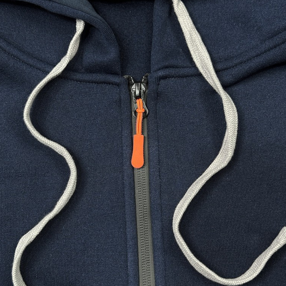 Hoodie Heren | Functioneel met Half-Zip