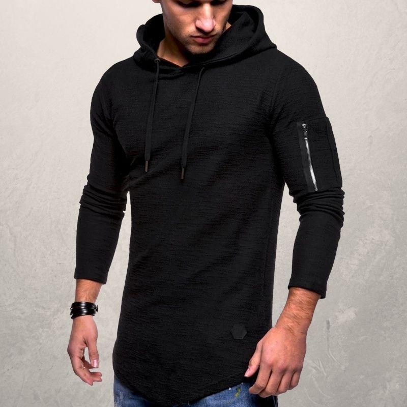 Hoodie Heren | Sportief met Mouwrits