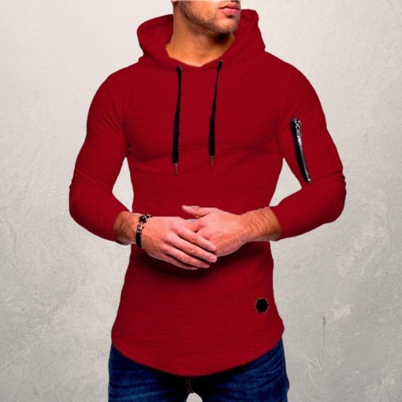 Hoodie Heren | Sportief met Mouwrits
