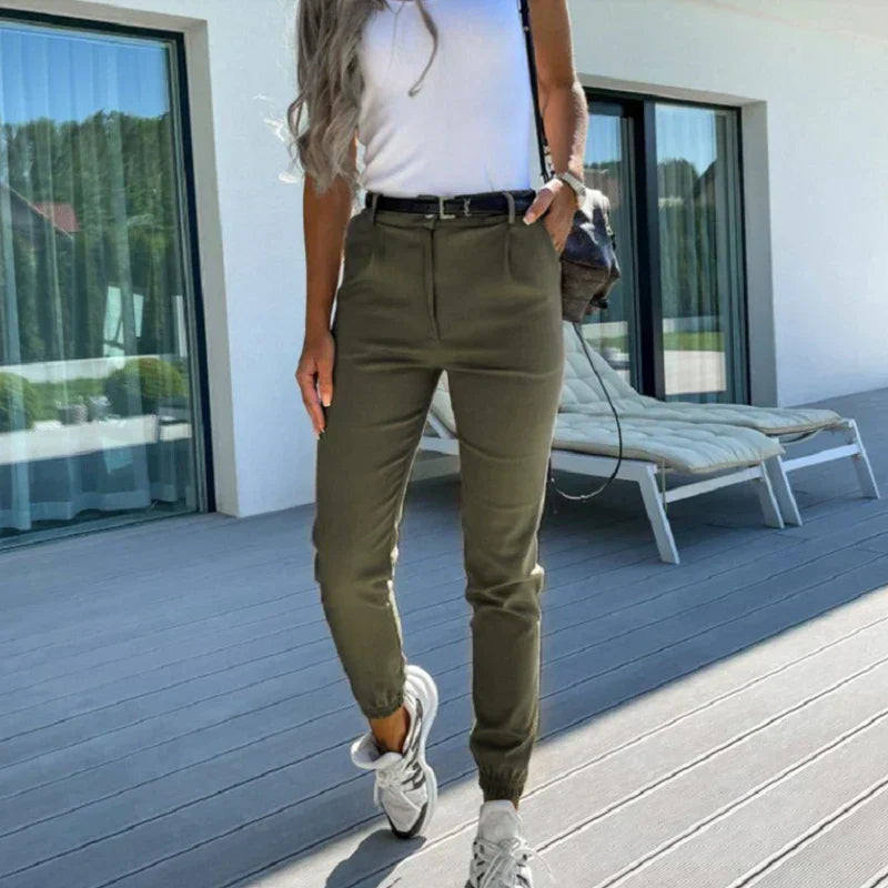 Hose Damen | Taillierte Jogger & Vielseitig Schicke Passform