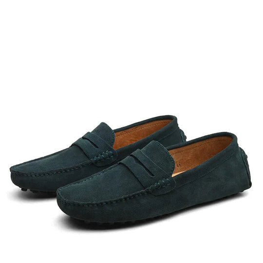 Hugo - suède loafers in Italiaanse stijl 1