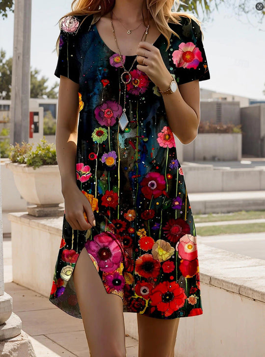 JULIA – LEVENDIGE BOHO CHIC JURK 7