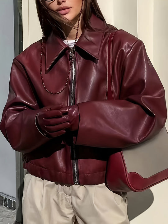 Jacke Damen | Gummizugsaum & Umlegekragen