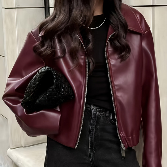 Jacke Damen | Gummizugsaum & Umlegekragen