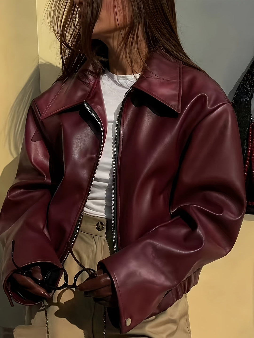 Jacke Damen | Gummizugsaum & Umlegekragen