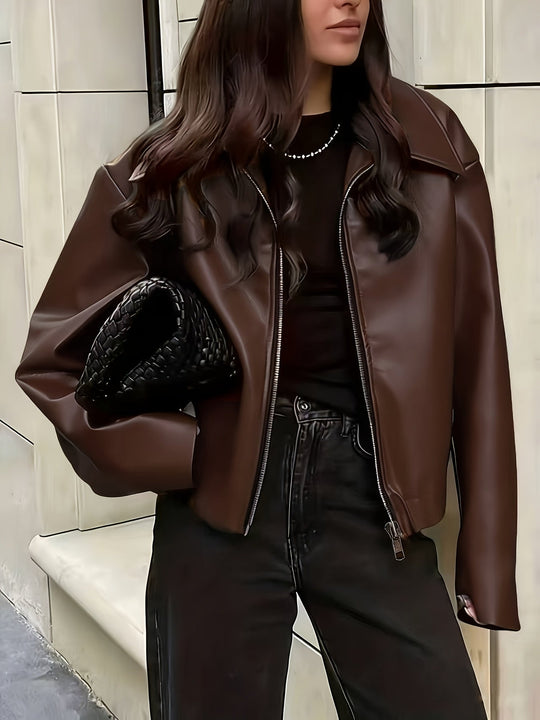 Jacke Damen | Gummizugsaum & Umlegekragen
