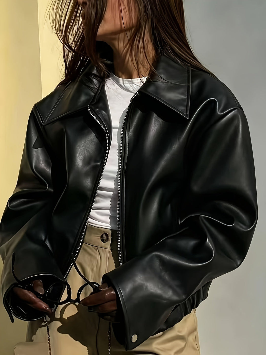 Jacke Damen | Gummizugsaum & Umlegekragen