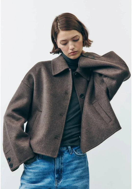 Jacke Damen Kurz | Oversized & Warm