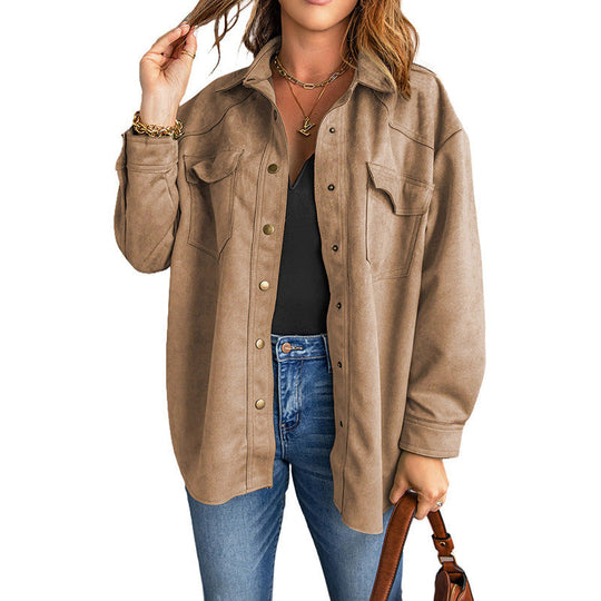 Jacke Damen | Praktische Brusttaschen & Lockere Passform