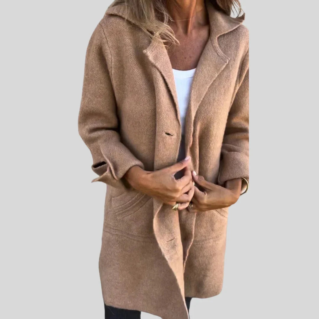 Jana | Langer Damenmantel Elegant für Winter 3