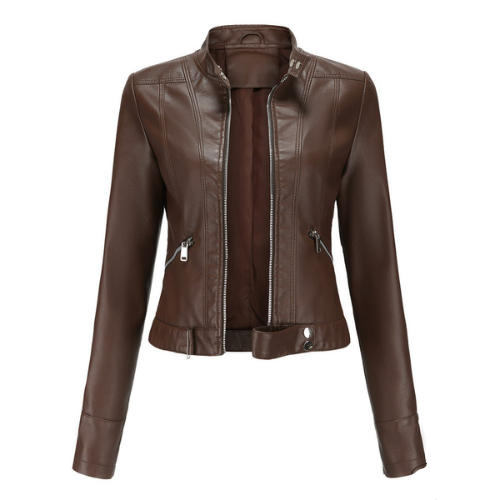Roza - Leren Jas dames elegant 2