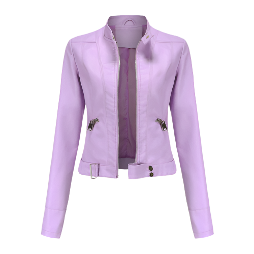 Roza - Leren Jas dames elegant 3