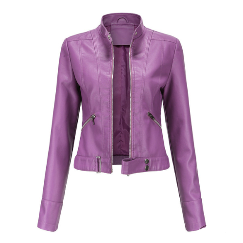 Roza - Leren Jas dames elegant 5