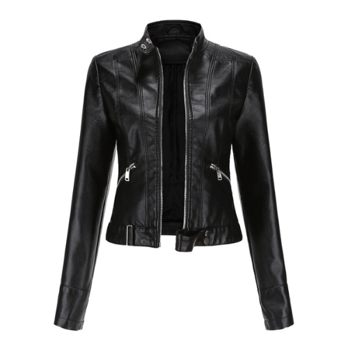 Roza - Leren Jas dames elegant 0