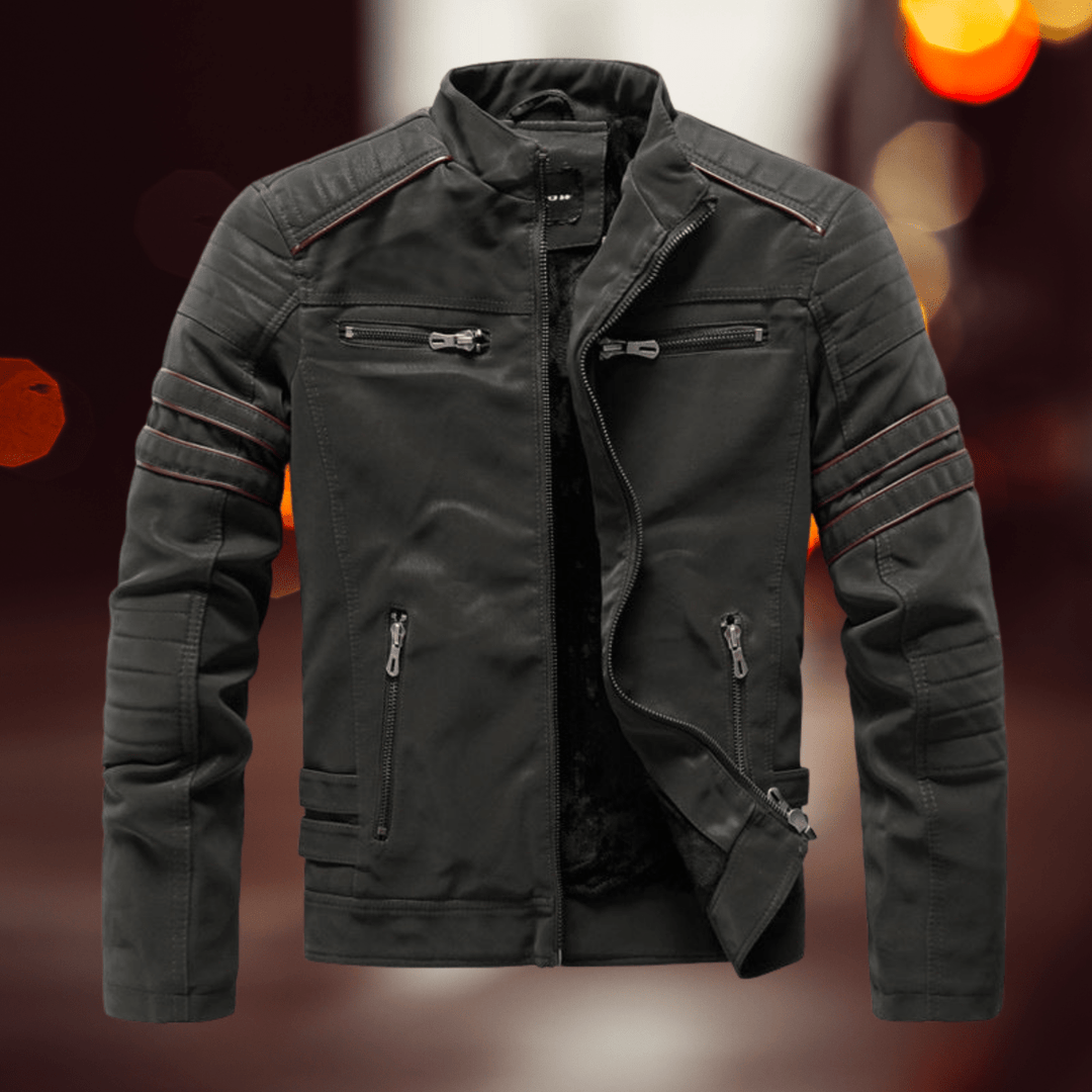 Jas Heren | Stoere Biker Look & Handige Ritsdetails