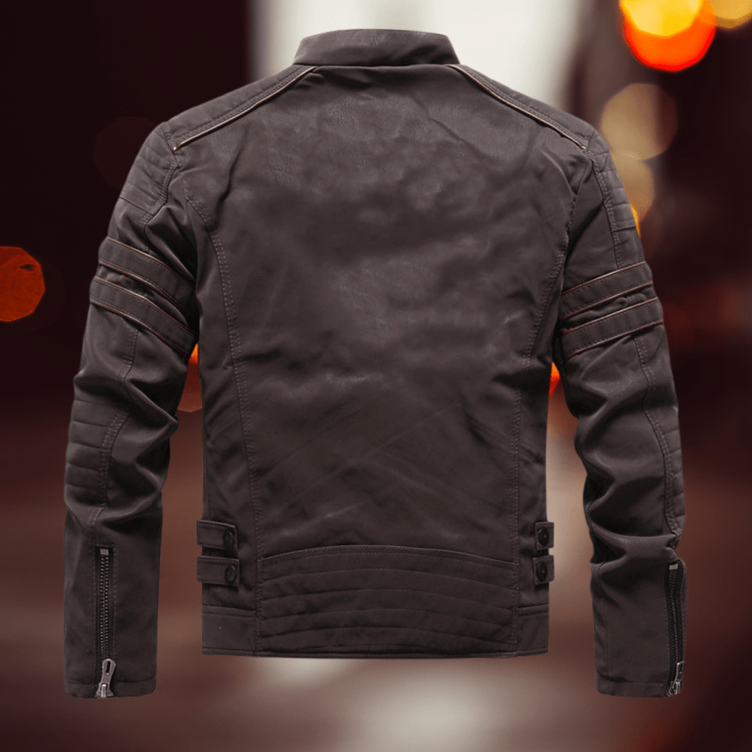 Jas Heren | Stoere Biker Look & Handige Ritsdetails