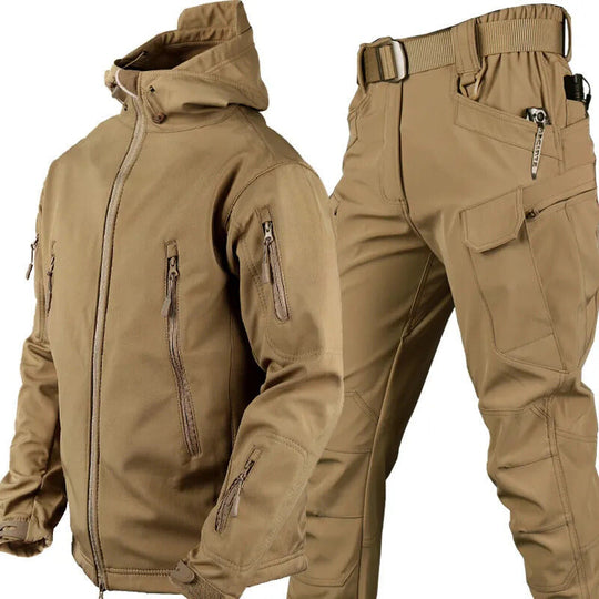Outdoor Set Heren Jas + Broek Waterafstotend Fleece 10