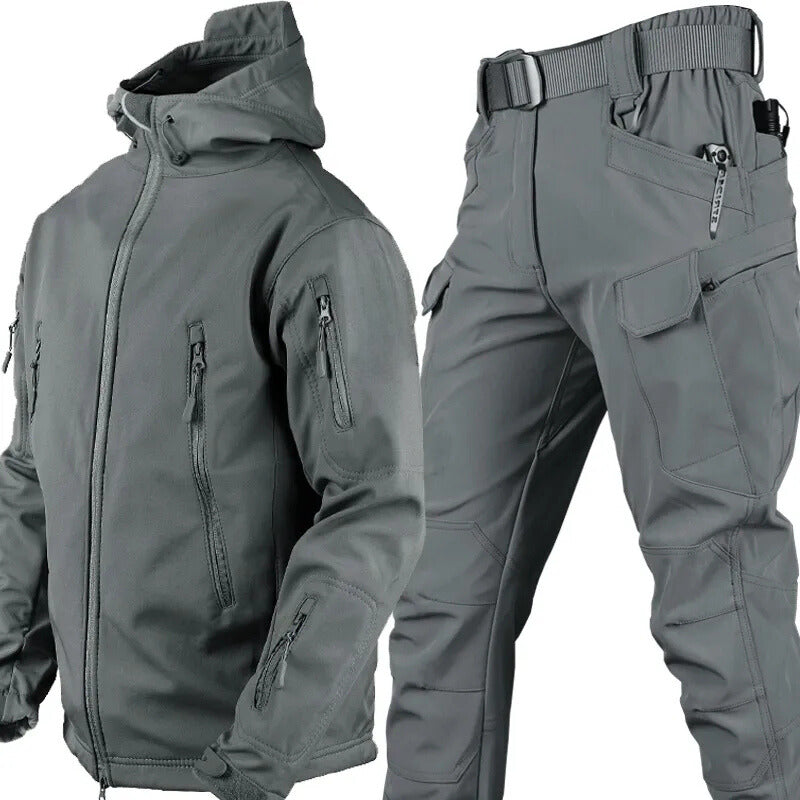 Outdoor Set Heren Jas + Broek Waterafstotend Fleece 11