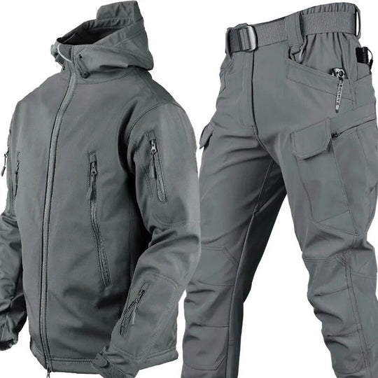 Outdoor Set Heren Jas + Broek Waterafstotend Fleece 11