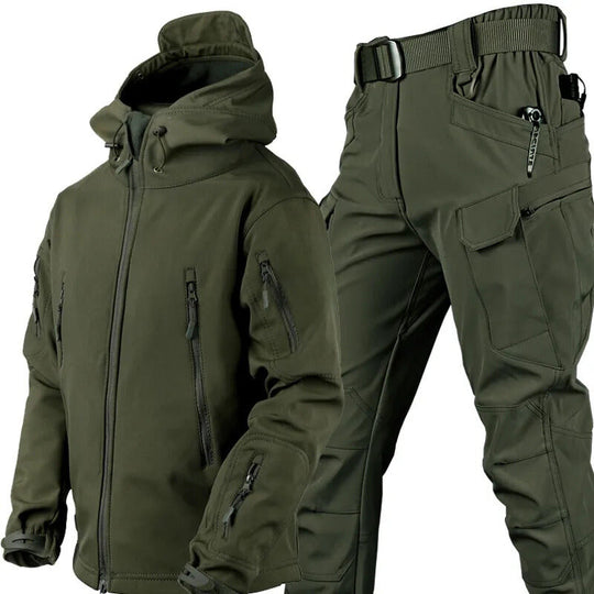 Outdoor Set Heren Jas + Broek Waterafstotend Fleece 9