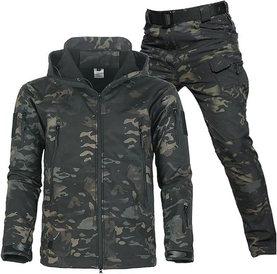 Outdoor Set Heren Jas + Broek Waterafstotend Fleece 13