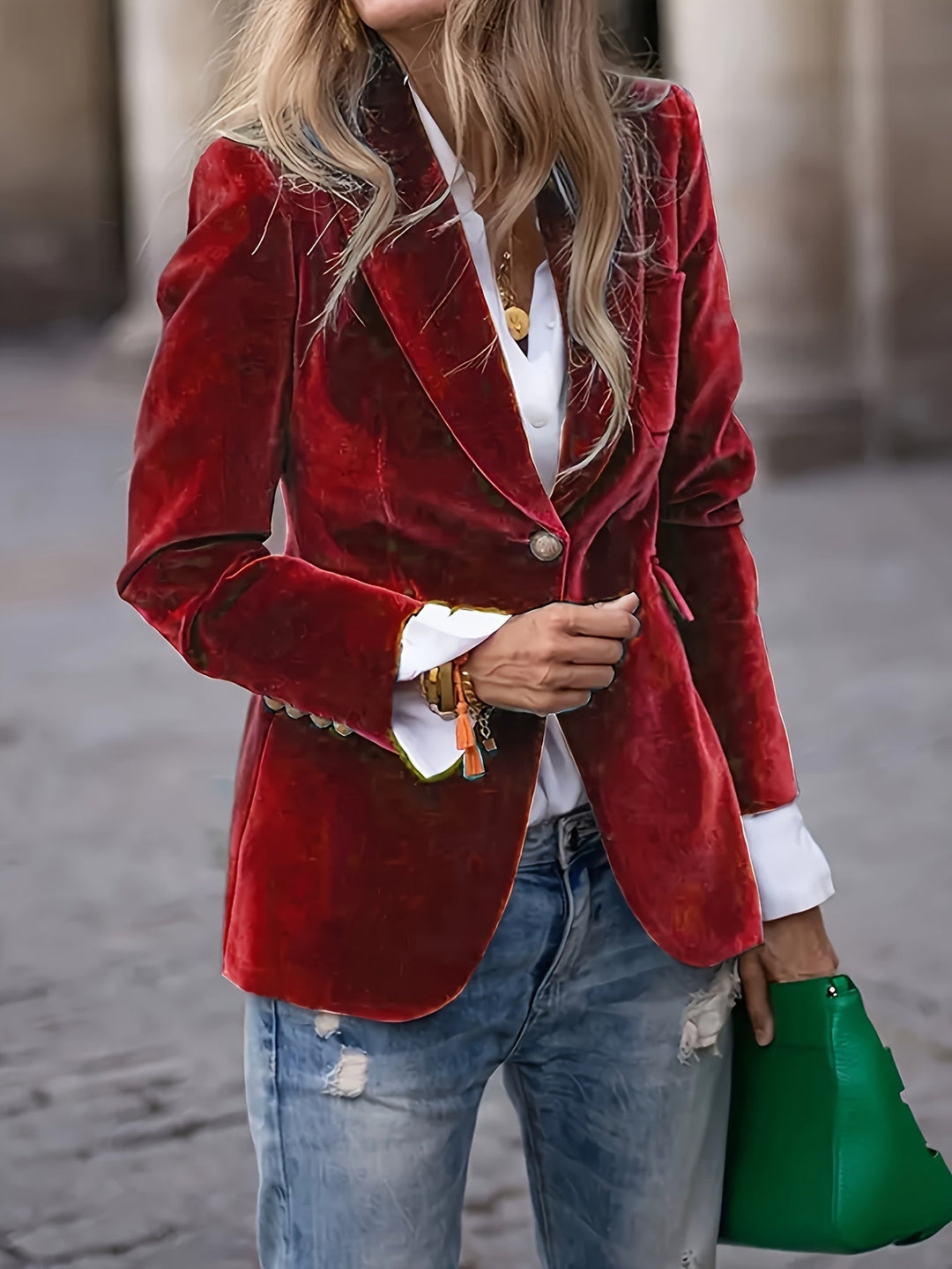 Jas – H-Silhouet En Enkele Knoopsluiting 2