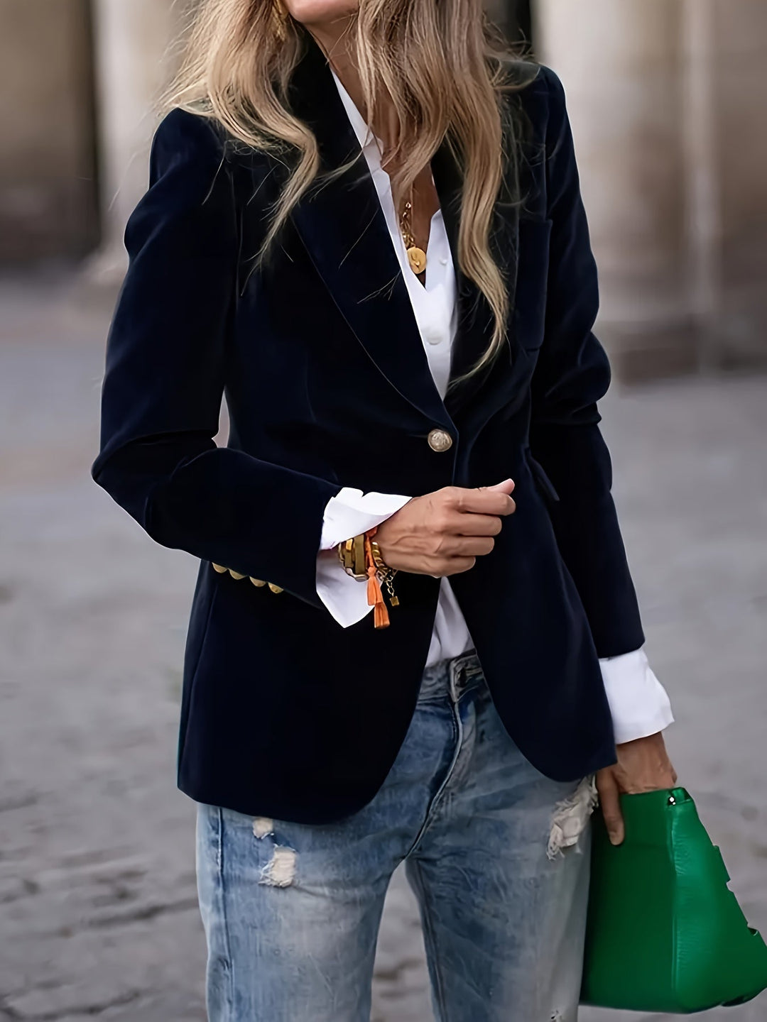 Jas – H-Silhouet En Enkele Knoopsluiting 5