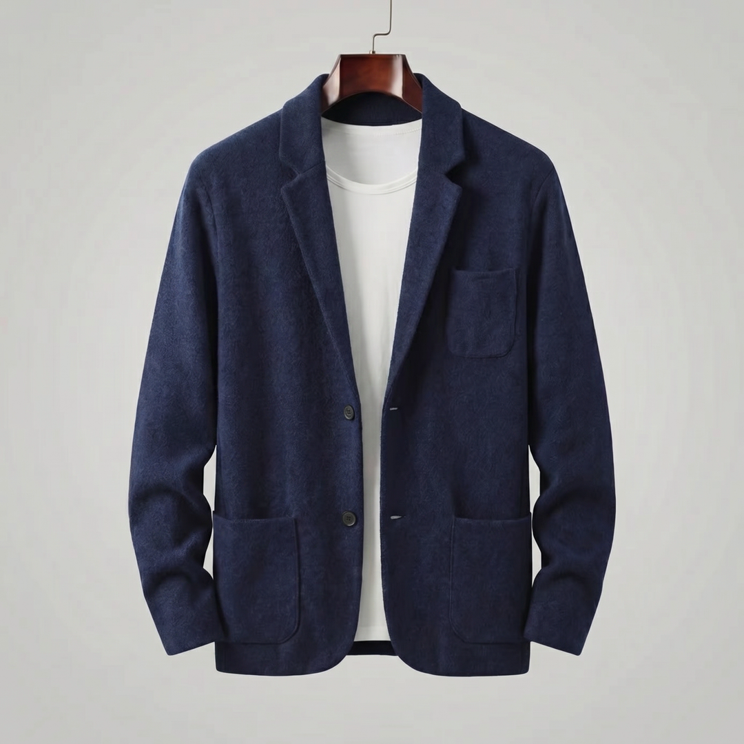 Casual Tailored Fit Jasje Heren Revers Kraag 9