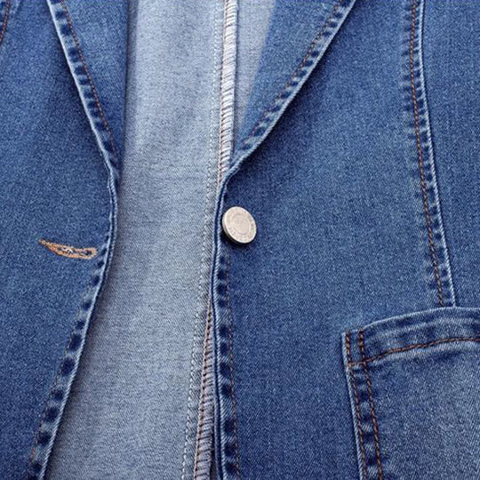 Jeans blazer Dames | Stijlvol & Comfortabel