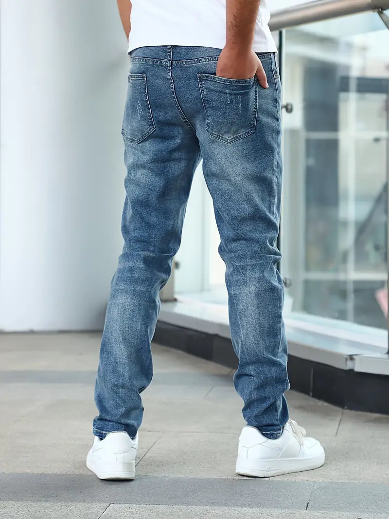 Denim Jeans Heren | Slim Fit & Vintage Wash
