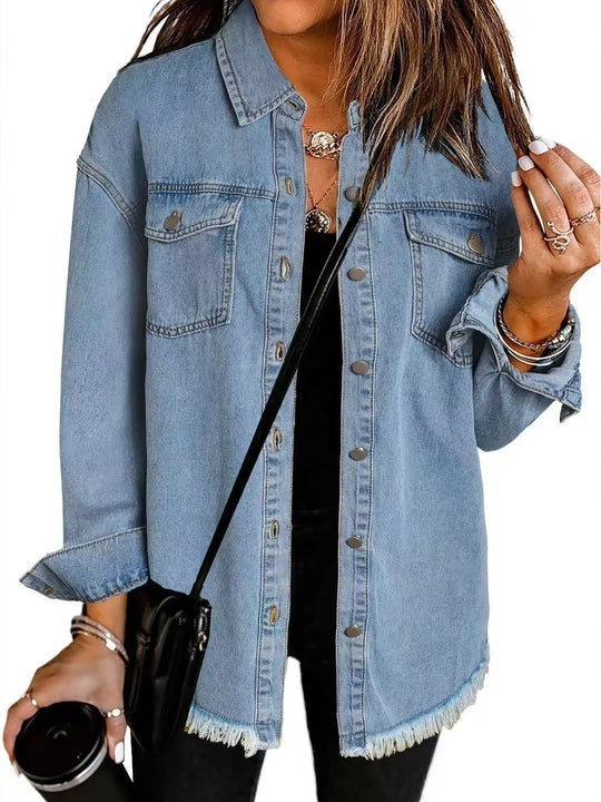 Jeansjacke Damen | Klassischer Schnitt & Vielseitig Kombinierbar