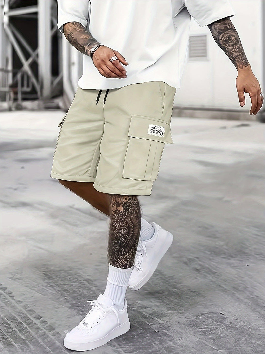 Jelle™ Heren Cargo Shorts 0