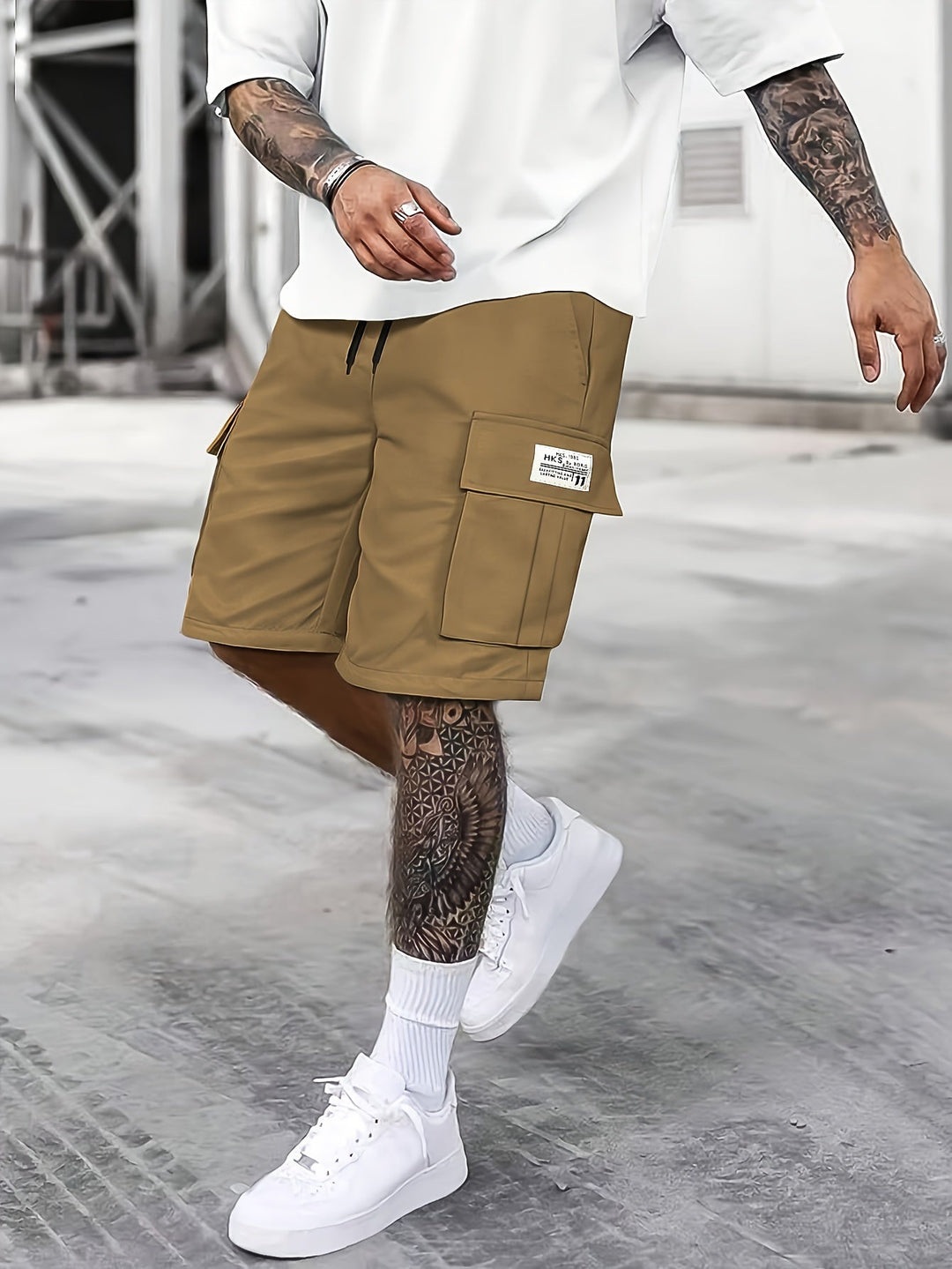 Jelle™ Heren Cargo Shorts 3