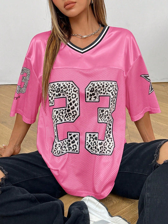 Jersey Shirt Dames | Oversized Pasvorm & Statement Print
