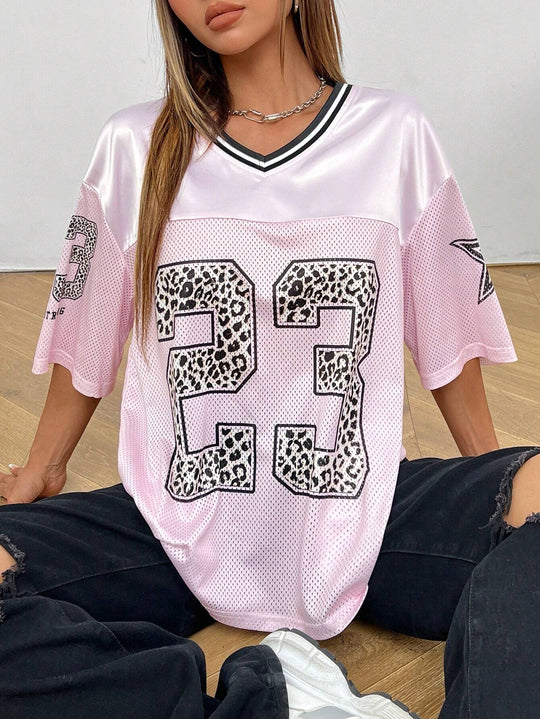 Jersey Shirt Dames | Oversized Pasvorm & Statement Print